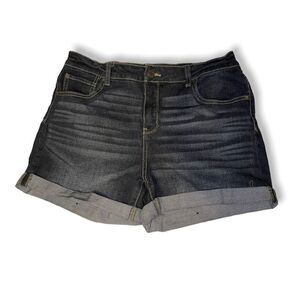 Time and Tru Cuffed Jean Shorts